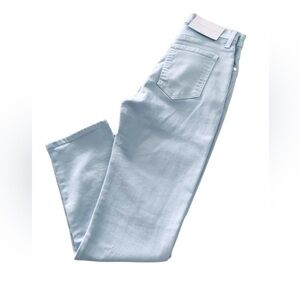 NWT BLDWN Vintage Straight Leg High Rise Jeans Dusty Baby Blue SZ 29 USA